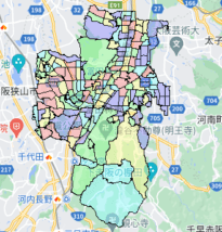 大阪府富田林市でのポスティング効果を高める!人口・世帯数データ 大阪府富田林市でのポスティング効果を高める!人口・世帯数データ