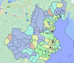 高島市の人口及び世帯数|ポスティングのフィールド 高島市の人口及び世帯数|ポスティングのフィールド