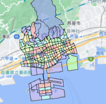 神戸市東灘区の人口・世帯数データ｜ポスティングのフィールド