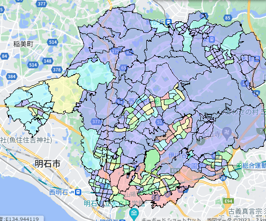 神戸市西区の人口・世帯数データ｜ポスティングのフィールド