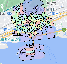 神戸市東灘区の人口・世帯数データ｜ポスティングのフィールド