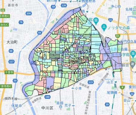名古屋市中村区の人口及び世帯数｜ポスティングのフィールド