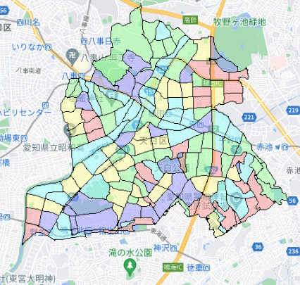名古屋市天白区の人口及び世帯数｜ポスティングのフィールド