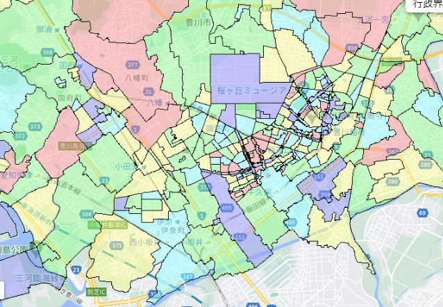 豊川市でのポスティングに役立つ人口・世帯数データ