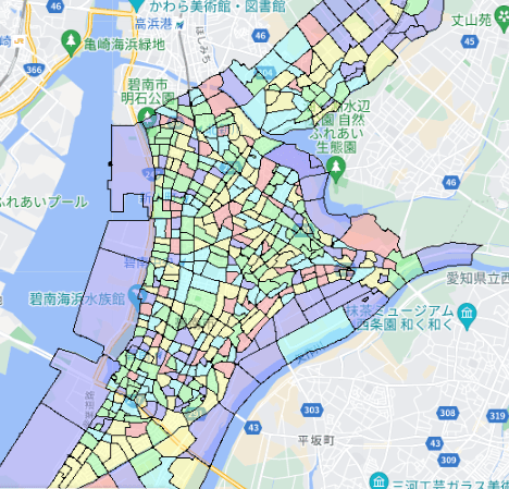 愛知県碧南市の人口及び世帯数|ポスティングのフィールド 愛知県碧南市の人口及び世帯数|ポスティングのフィールド