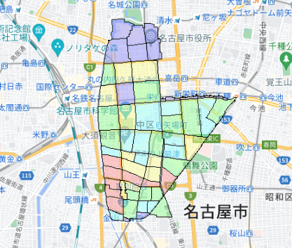 名古屋市中区の人口及び世帯数|ポスティングのフィールド 名古屋市中区の人口及び世帯数|ポスティングのフィールド