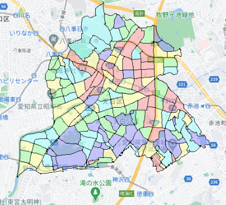 名古屋市天白区の人口及び世帯数｜ポスティングのフィールド