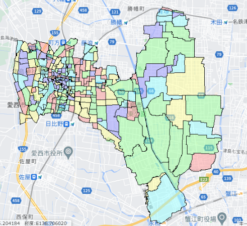 津島市でのポスティングに役立つ人口・世帯数データ 津島市でのポスティングに役立つ人口・世帯数データ