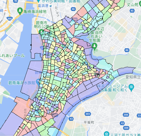 愛知県碧南市の人口及び世帯数|ポスティングのフィールド 愛知県碧南市の人口及び世帯数|ポスティングのフィールド