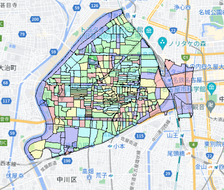 名古屋市中村区の人口及び世帯数｜ポスティングのフィールド