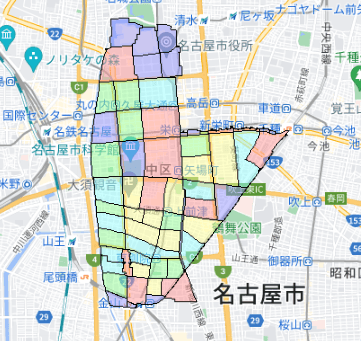 名古屋市中区の人口及び世帯数|ポスティングのフィールド 名古屋市中区の人口及び世帯数|ポスティングのフィールド