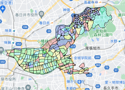 名古屋市守山区の人口及び世帯数｜ポスティングのフィールド