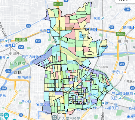 名古屋市北区の人口及び世帯数|ポスティングのフィールド 名古屋市北区の人口及び世帯数|ポスティングのフィールド