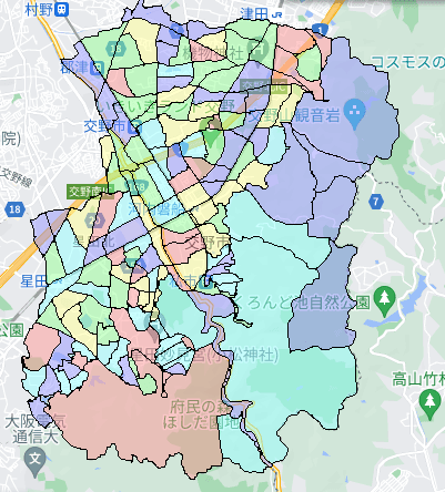 大阪府交野市でのポスティング効果を高める！人口・世帯数データ