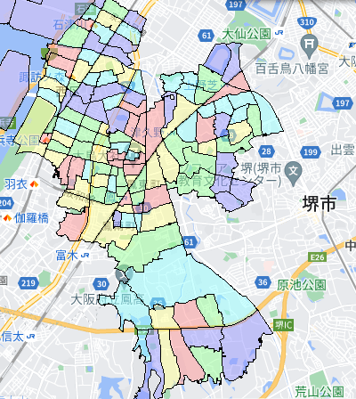 堺市西区でのポスティング効果を高める!人口・世帯数データ 堺市西区でのポスティング効果を高める!人口・世帯数データ