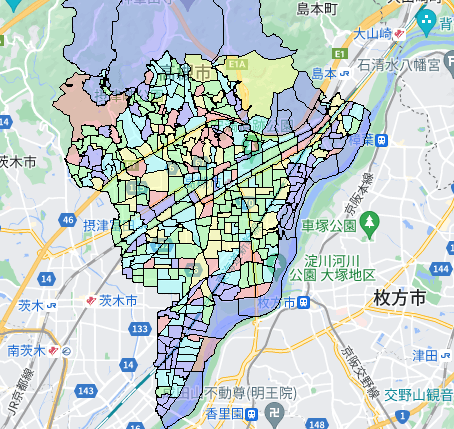 大阪府高槻市でのポスティング効果を高める！人口・世帯数データ
