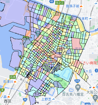 堺市堺区でのポスティング効果を高める!人口・世帯数データ 堺市堺区でのポスティング効果を高める!人口・世帯数データ
