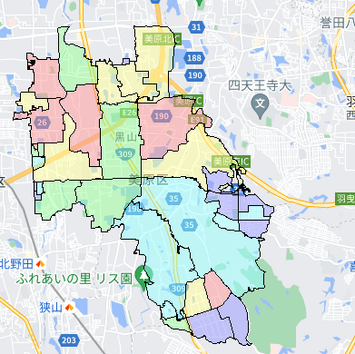 堺市美原区でのポスティング効果を高める！人口・世帯数データ
