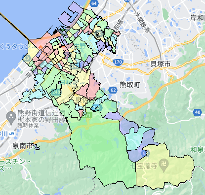 大阪府泉佐野市でのポスティング効果を高める！人口・世帯数データ