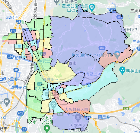 大阪府柏原市の人口・世帯数データ|ポスティングのフィールド 大阪府柏原市の人口・世帯数データ|ポスティングのフィールド