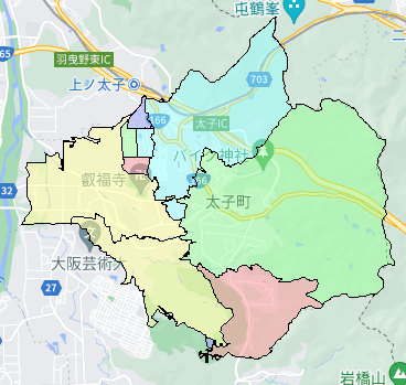 大阪府太子町でのポスティング効果を高める!人口・世帯数データ 大阪府太子町でのポスティング効果を高める!人口・世帯数データ