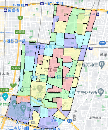 大阪市天王寺区でのポスティング効果を高める!人口・世帯数データ 大阪市天王寺区でのポスティング効果を高める!人口・世帯数データ