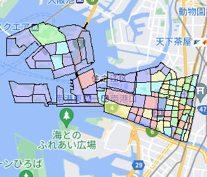 大阪市住之江区でのポスティング効果を高める!人口・世帯数データ 大阪市住之江区でのポスティング効果を高める!人口・世帯数データ
