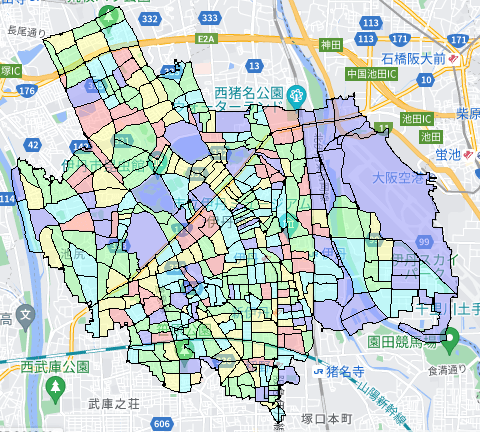 兵庫県伊丹市の人口・世帯数データ｜ポスティングのフィールド