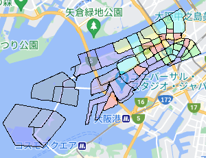 大阪市此花区でのポスティング効果を高める！人口・世帯数データ