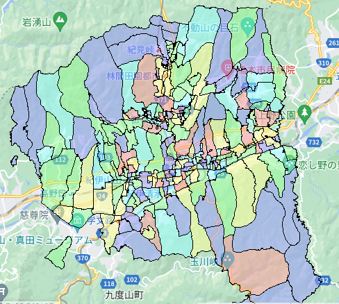 橋本市でのポスティングに役立つ人口・世帯数データ 橋本市でのポスティングに役立つ人口・世帯数データ