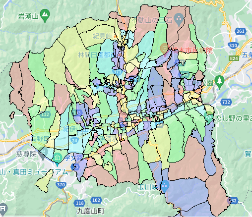 橋本市でのポスティングに役立つ人口・世帯数データ 橋本市でのポスティングに役立つ人口・世帯数データ