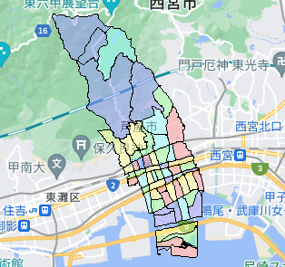 芦屋市でのポスティングに役立つ人口・世帯数データ 芦屋市でのポスティングに役立つ人口・世帯数データ