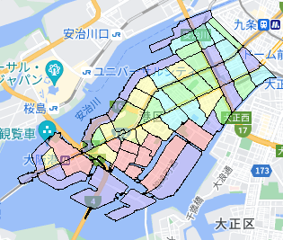 大阪市港区でのポスティング効果を高める！人口・世帯数データ