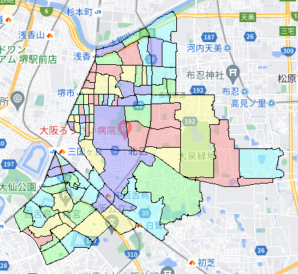 堺市北区の人口・世帯数データ｜ポスティングのフィールド