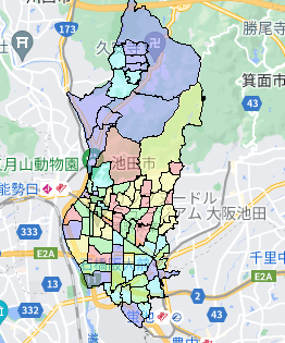 大阪府池田市でのポスティング効果を高める！人口・世帯数データ