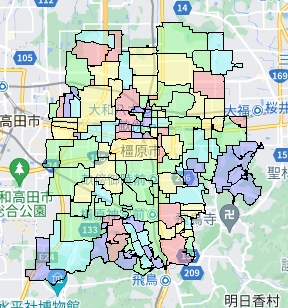 橿原市の人口及び世帯数|ポスティングのフィールド 橿原市の人口及び世帯数|ポスティングのフィールド
