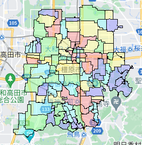 橿原市の人口及び世帯数|ポスティングのフィールド 橿原市の人口及び世帯数|ポスティングのフィールド