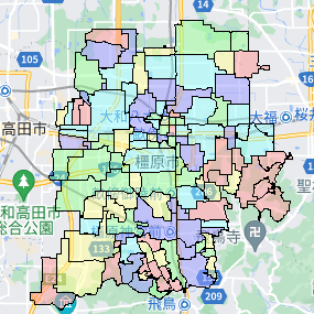橿原市の人口及び世帯数|ポスティングのフィールド 橿原市の人口及び世帯数|ポスティングのフィールド
