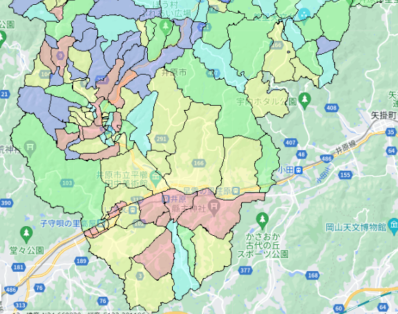 井原市でのポスティングに役立つ人口・世帯数データ