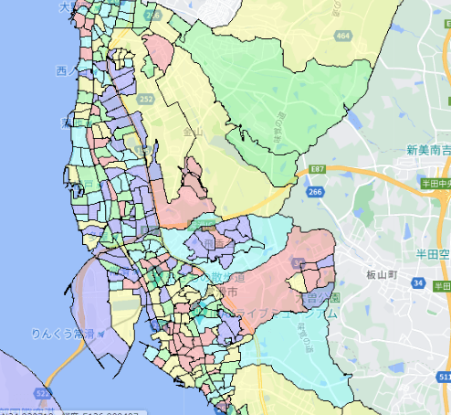 常滑市でのポスティングに役立つ人口・世帯数データ