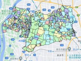 稲沢市でのポスティングに役立つ人口・世帯数データ