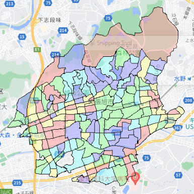 愛知県尾張旭市の人口及び世帯数｜ポスティングのフィールド