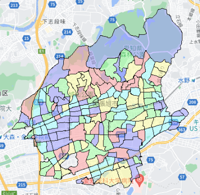 愛知県尾張旭市の人口及び世帯数｜ポスティングのフィールド