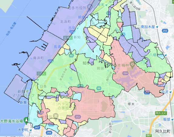 知多市の人口及び世帯数｜ポスティングのフィールド