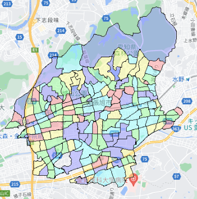 愛知県尾張旭市の人口及び世帯数｜ポスティングのフィールド