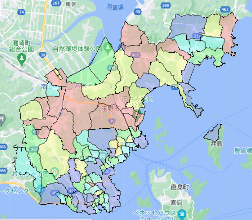 玉野市の人口及び世帯数｜ポスティングのフィールド