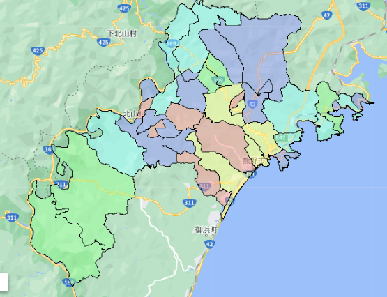 熊野市でのポスティングに役立つ人口・世帯数データ