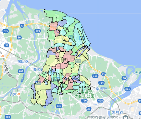 明和町の人口及び世帯数｜ポスティングのフィールド
