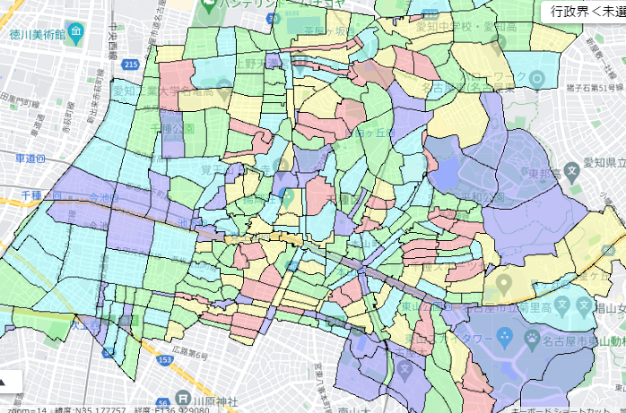 名古屋市千種区の人口及び世帯数｜ポスティングのフィールド