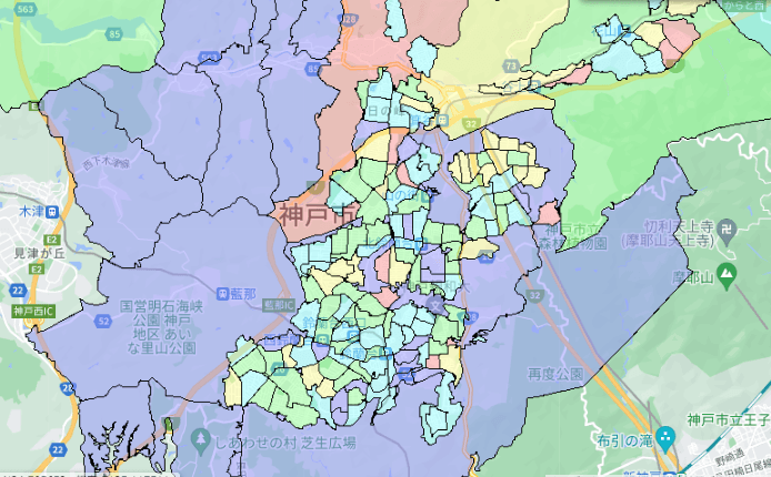 神戸市北区の人口・世帯数データ|ポスティングのフィールド 神戸市北区の人口・世帯数データ|ポスティングのフィールド